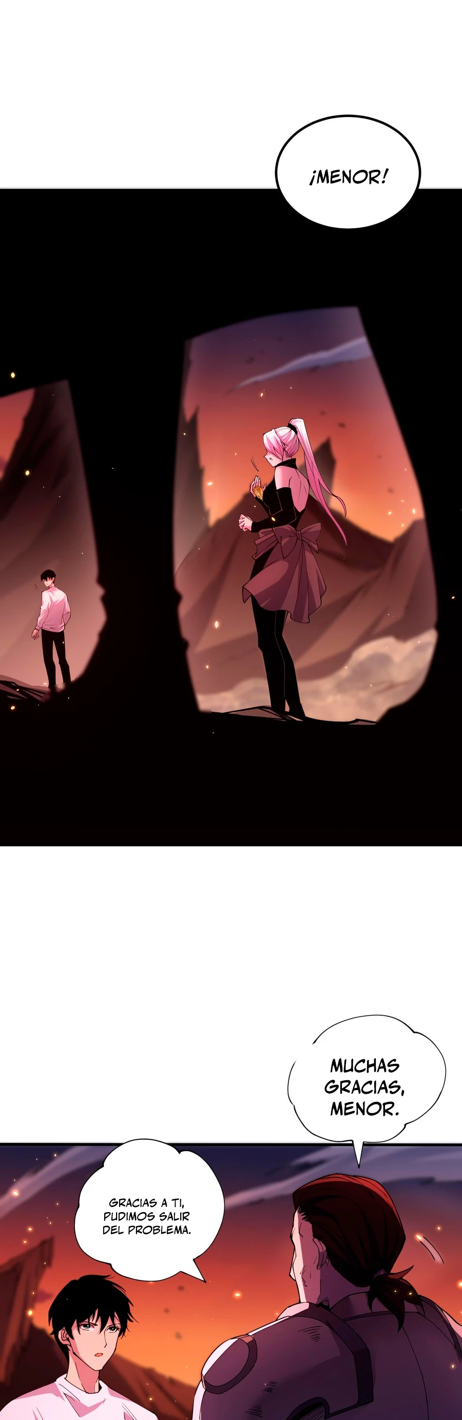 ¡Nigromante¡, ¡Yo soy la plaga! Capítulo 56 - Page 5