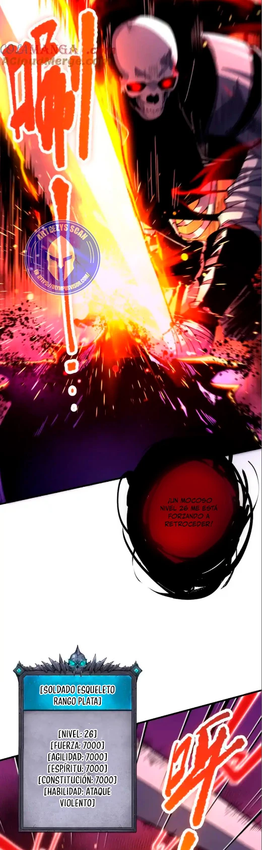 ¡Nigromante¡, ¡Yo soy la plaga! Capítulo 57 - Page 3