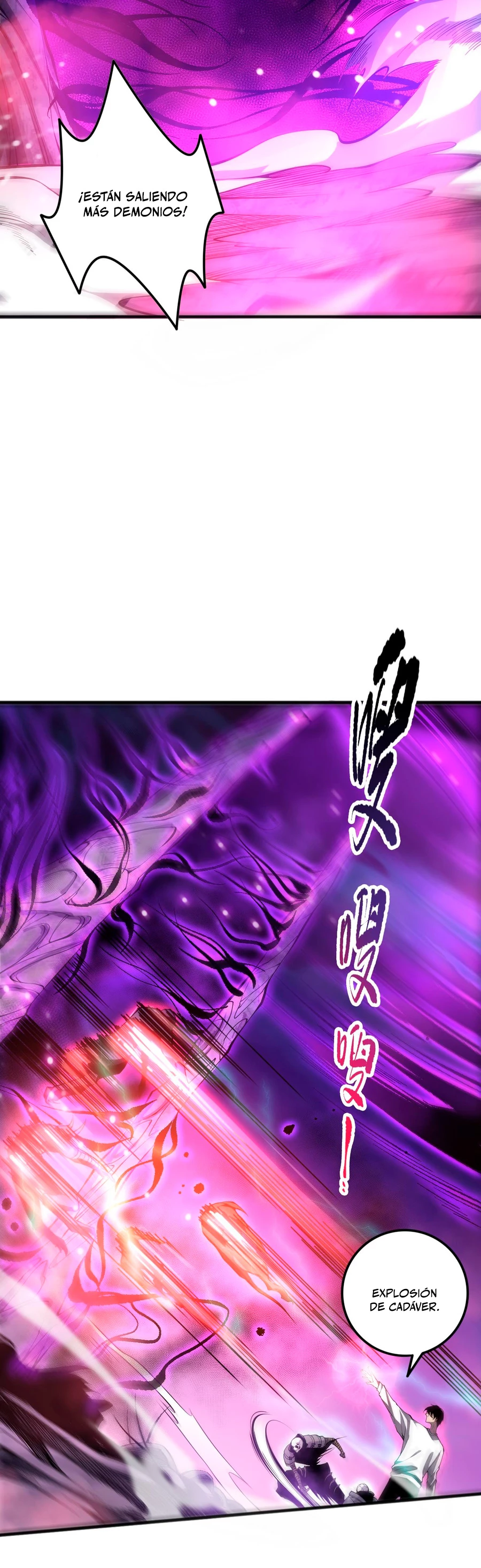 ¡Nigromante¡, ¡Yo soy la plaga! Capítulo 58 - Page 8