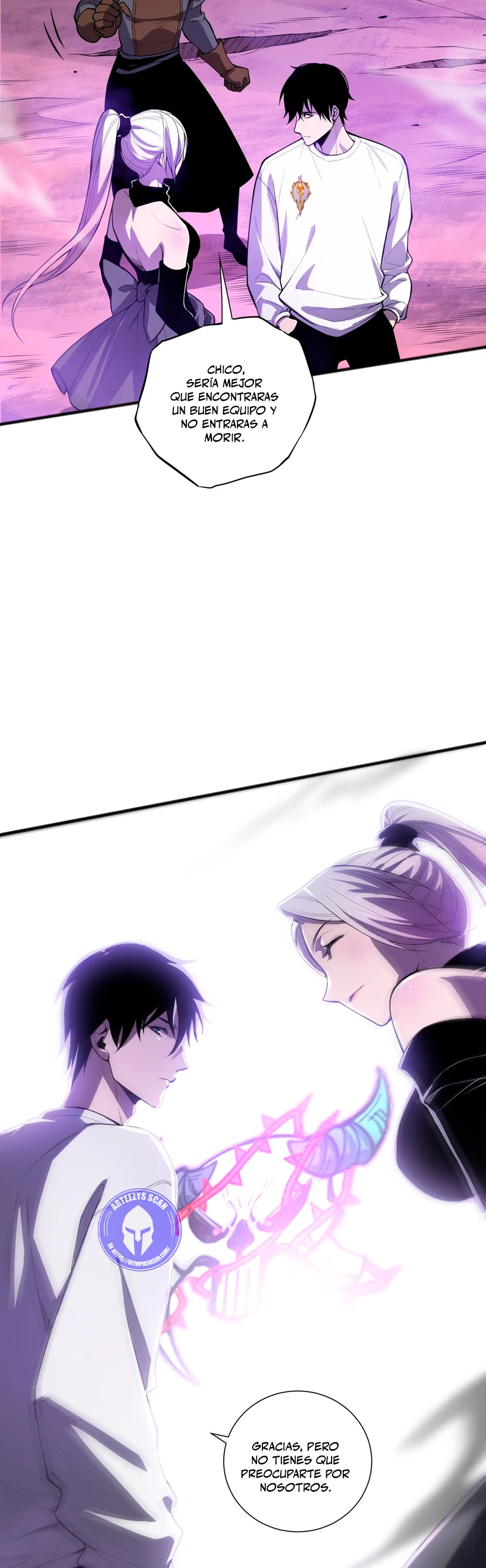 ¡Nigromante¡, ¡Yo soy la plaga! Capítulo 59 - Page 8