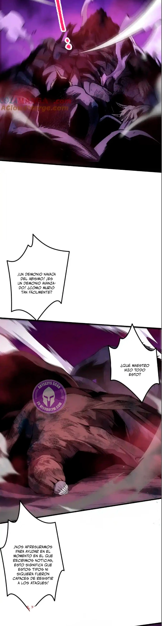 ¡Nigromante¡, ¡Yo soy la plaga! Capítulo 63 - Page 33