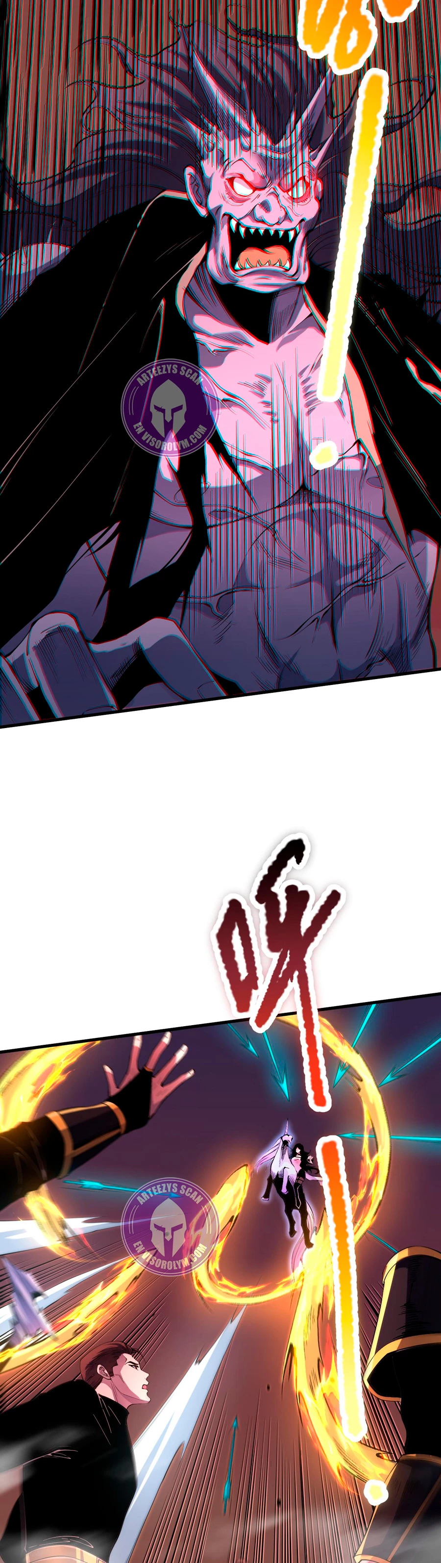 ¡Nigromante¡, ¡Yo soy la plaga! Capítulo 64 - Page 3