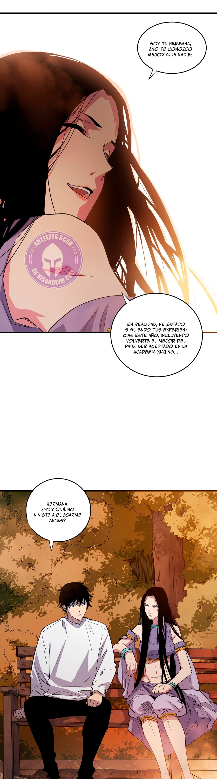 ¡Nigromante¡, ¡Yo soy la plaga! Capítulo 70 - Page 7