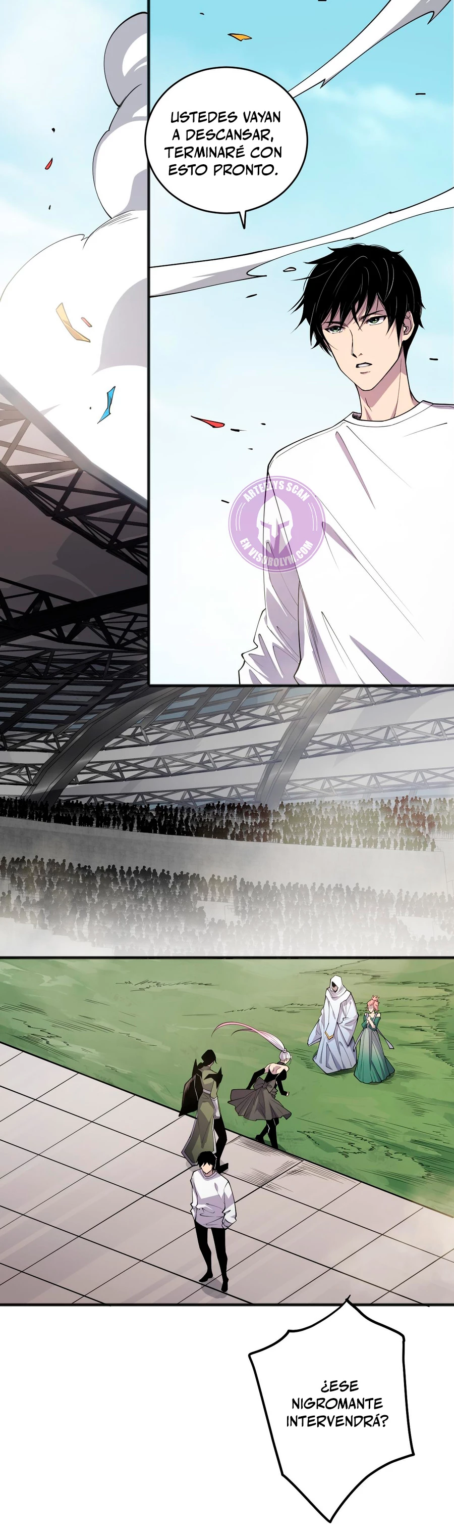 ¡Nigromante¡, ¡Yo soy la plaga! Capítulo 72 - Page 3