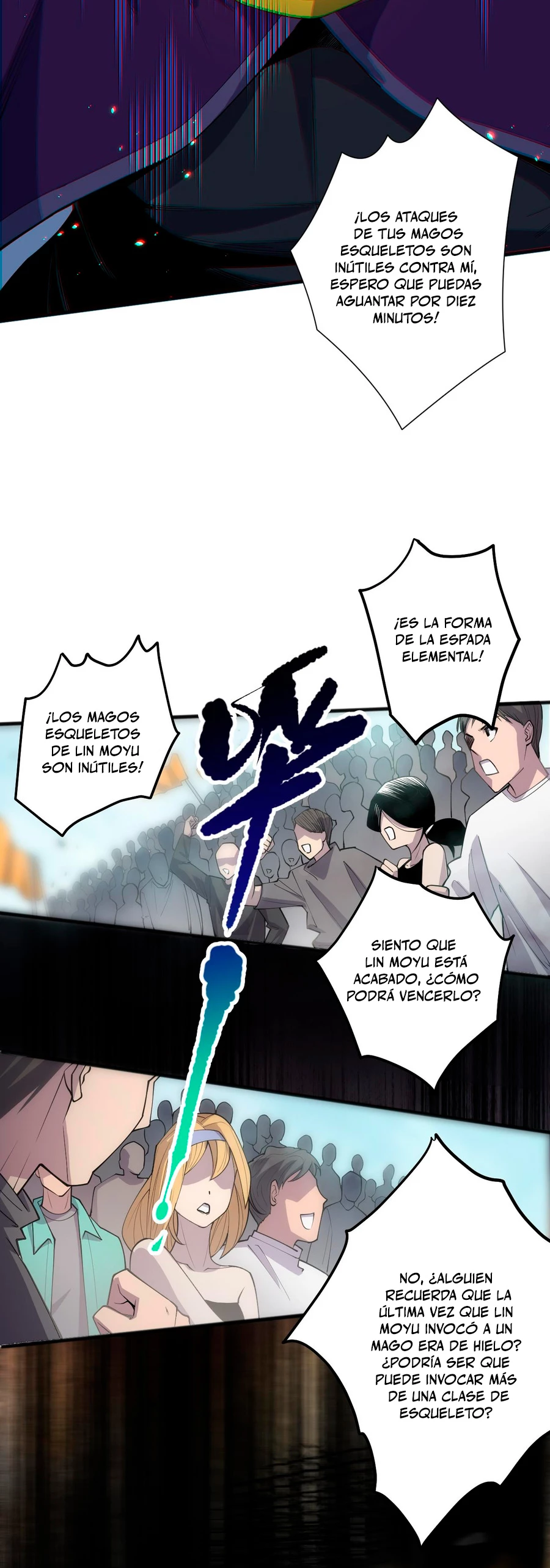 ¡Nigromante¡, ¡Yo soy la plaga! Capítulo 73 - Page 8