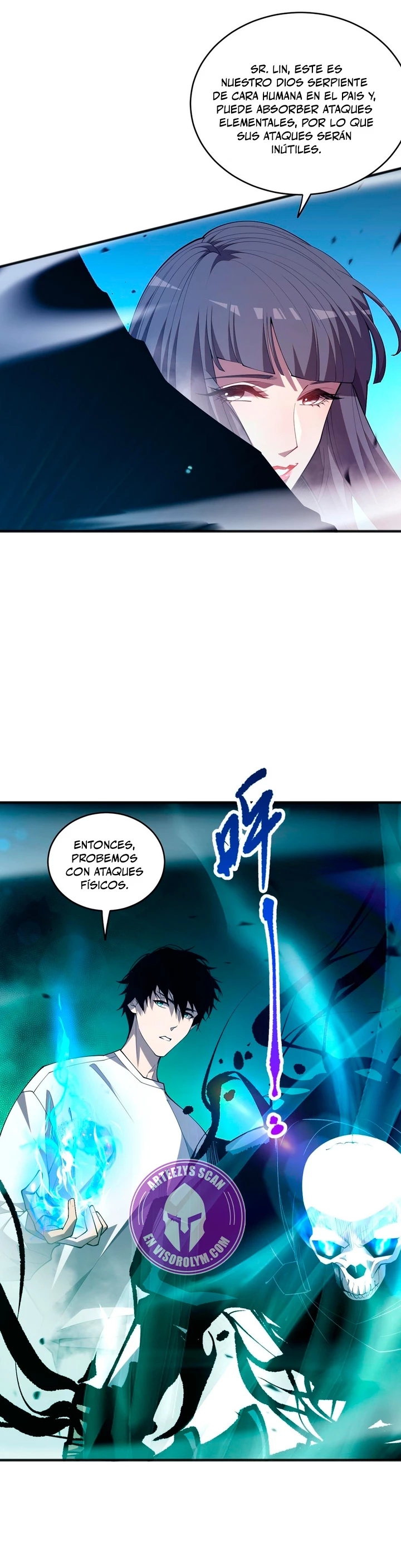 ¡Nigromante¡, ¡Yo soy la plaga! Capítulo 74 - Page 17