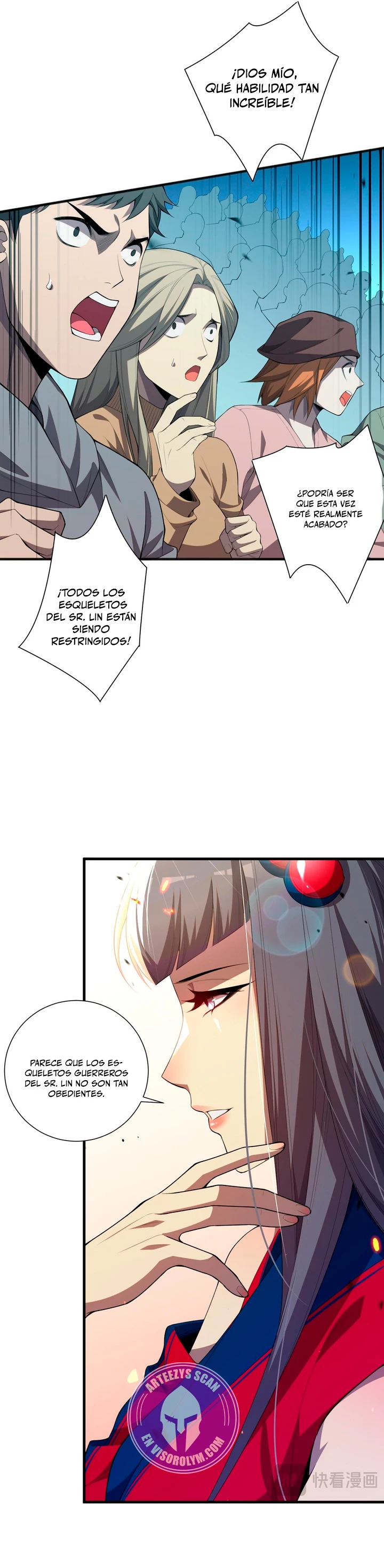 ¡Nigromante¡, ¡Yo soy la plaga! Capítulo 74 - Page 27