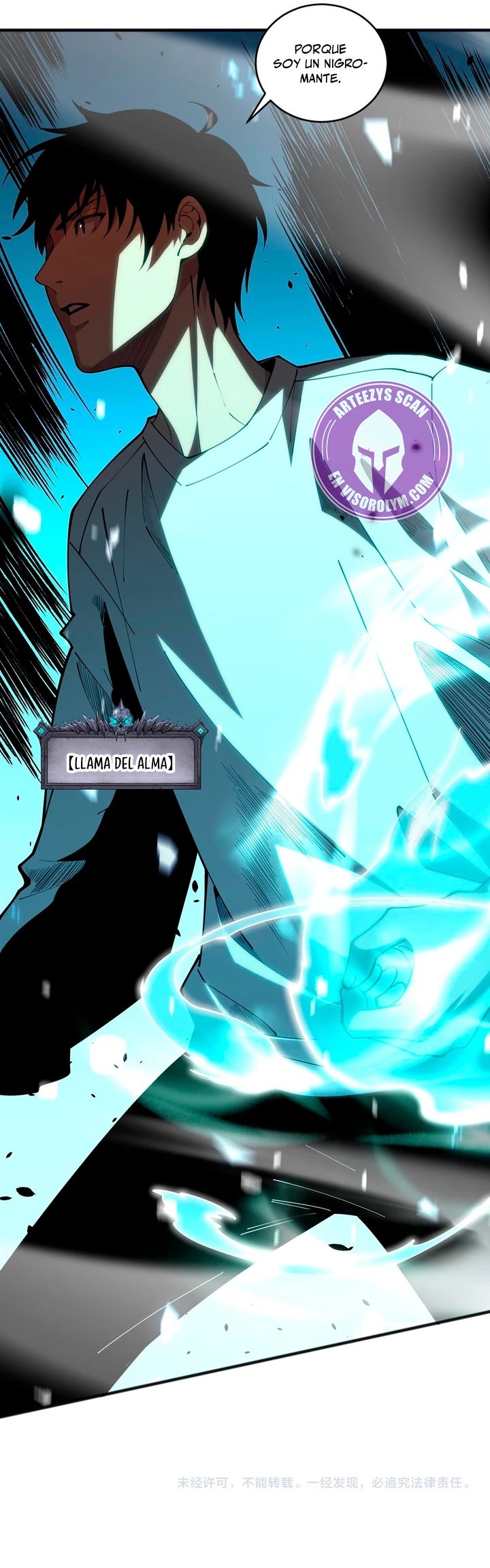 ¡Nigromante¡, ¡Yo soy la plaga! Capítulo 74 - Page 40