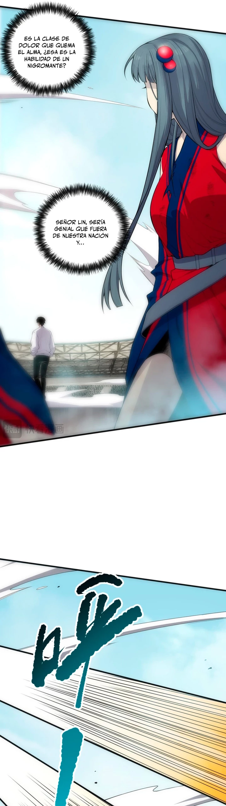 ¡Nigromante¡, ¡Yo soy la plaga! Capítulo 75 - Page 6