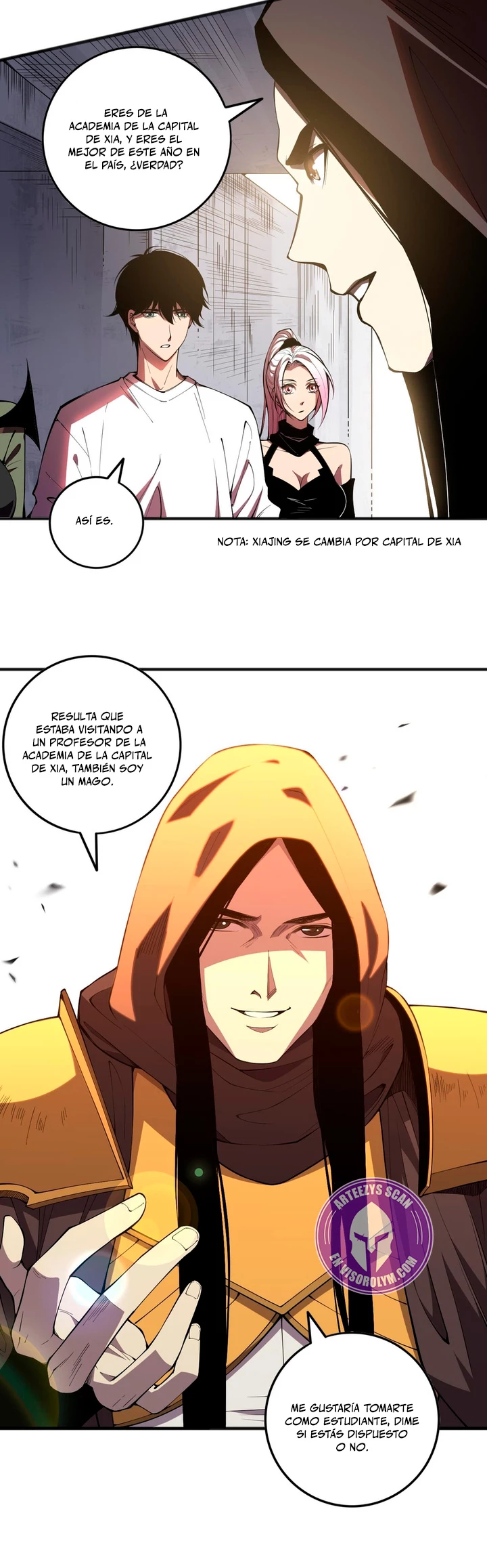 ¡Nigromante¡, ¡Yo soy la plaga! Capítulo 86 - Page 22