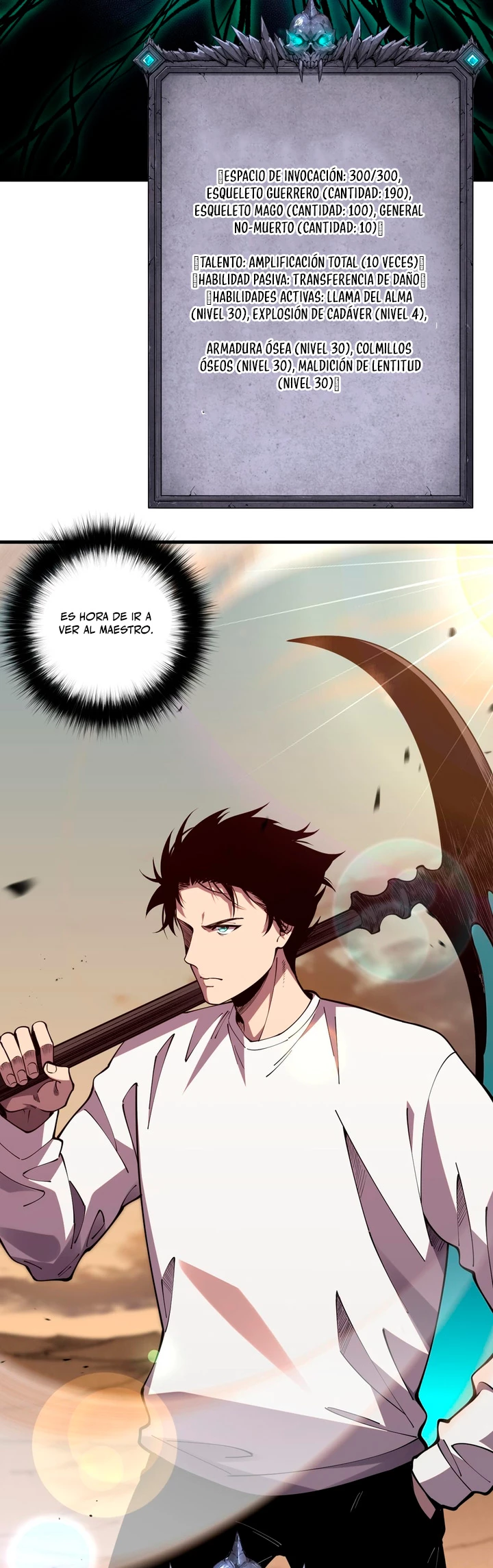 ¡Nigromante¡, ¡Yo soy la plaga! Capítulo 94 - Page 35
