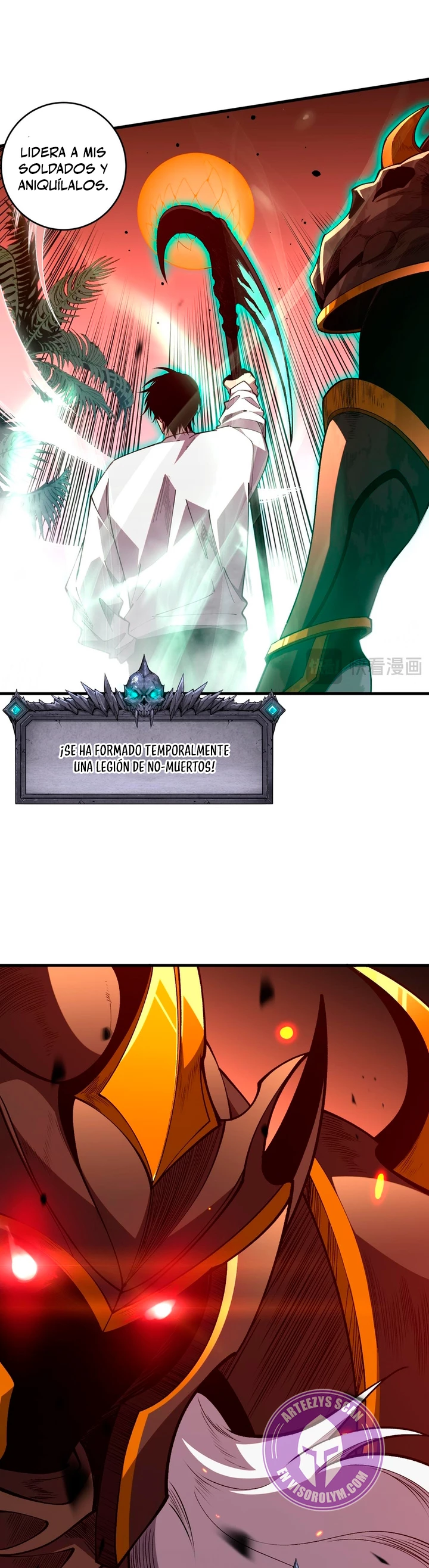 ¡Nigromante¡, ¡Yo soy la plaga! Capítulo 96 - Page 25