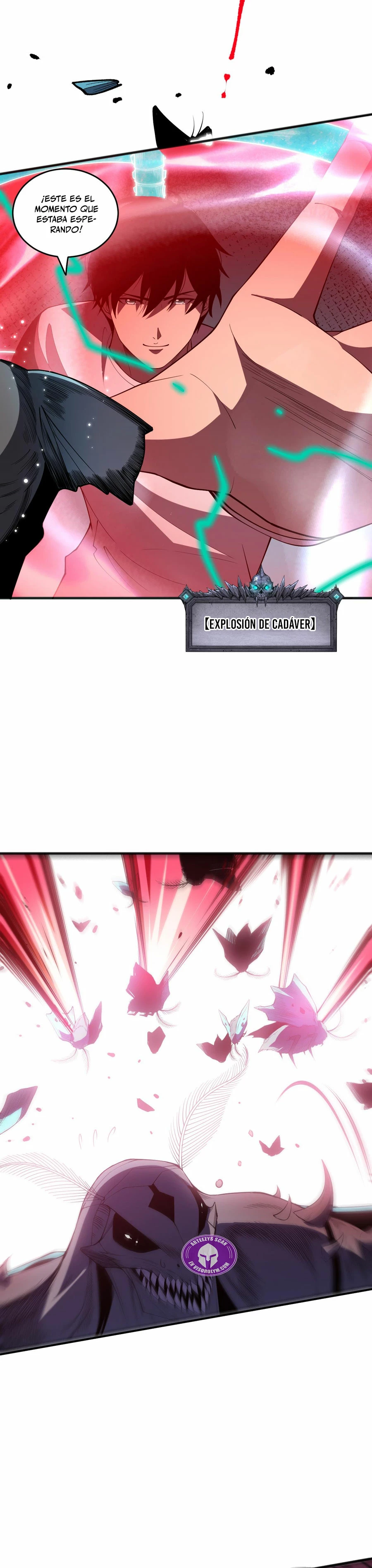 ¡Nigromante¡, ¡Yo soy la plaga! Capítulo 99 - Page 7