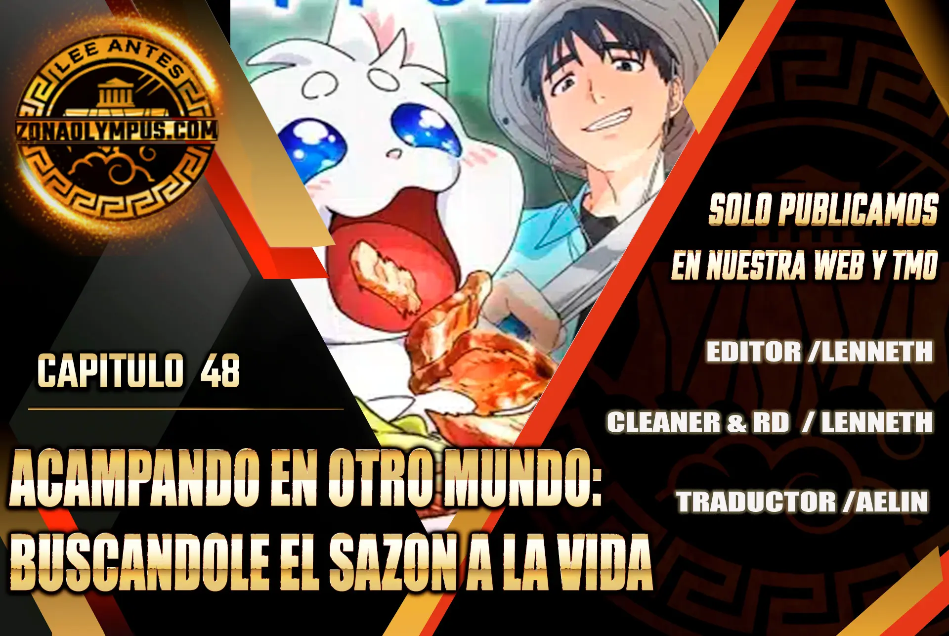 Acampando en otro Mundo: buscandole el sazon a la vida Capítulo 48 - Page 1