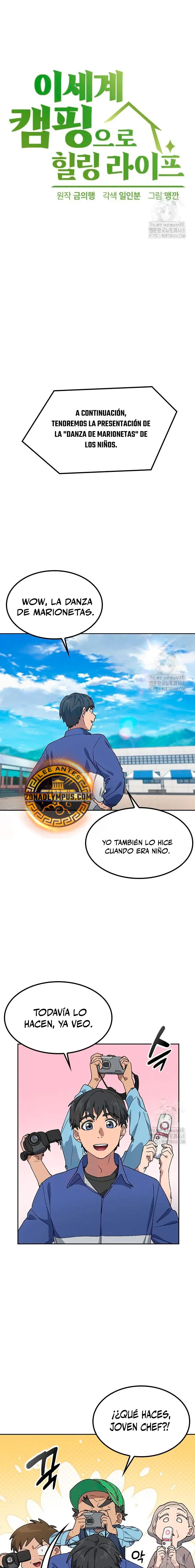 Acampando en otro Mundo: buscandole el sazon a la vida Capítulo 49 - Page 3