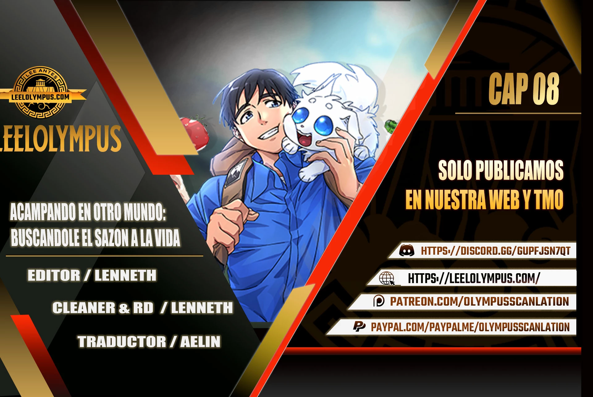 Acampando en otro Mundo: buscandole el sazon a la vida Capítulo 8 - Page 1