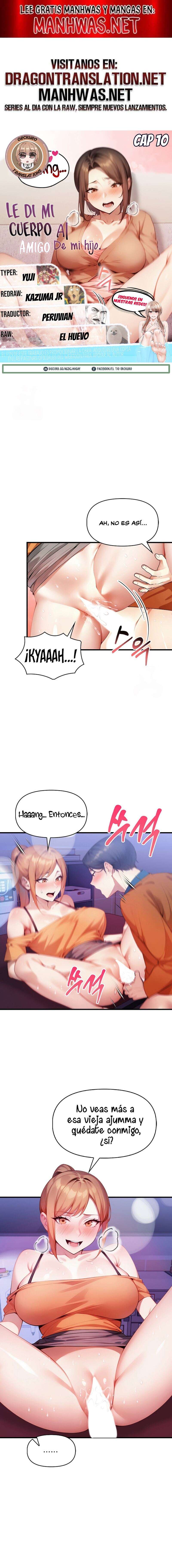 Le di mi cuerpo al amigo de mi hijo Capítulo 10 - Page 1