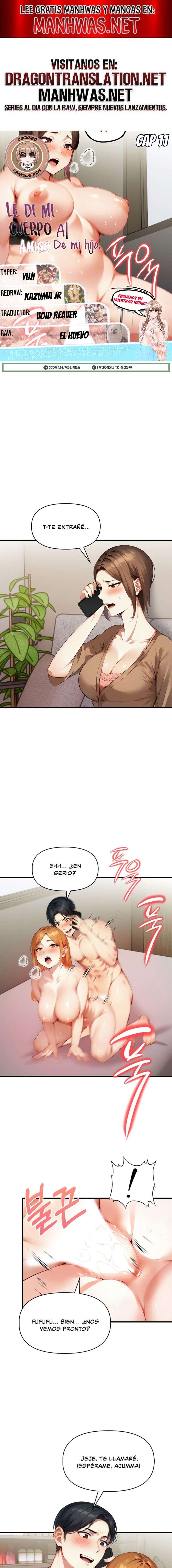 Le di mi cuerpo al amigo de mi hijo Capítulo 11 - Page 1