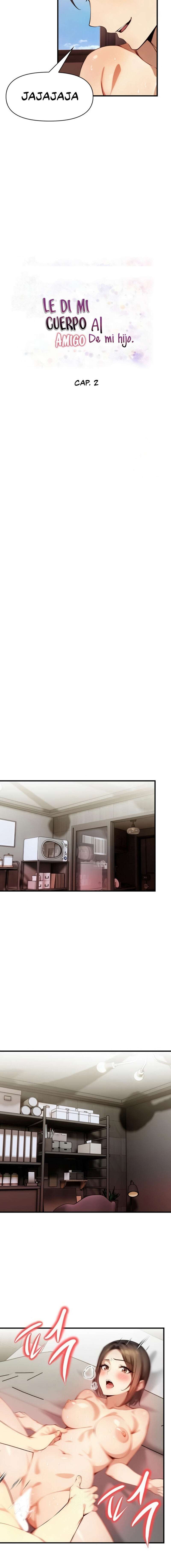 Le di mi cuerpo al amigo de mi hijo Capítulo 2 - Page 3