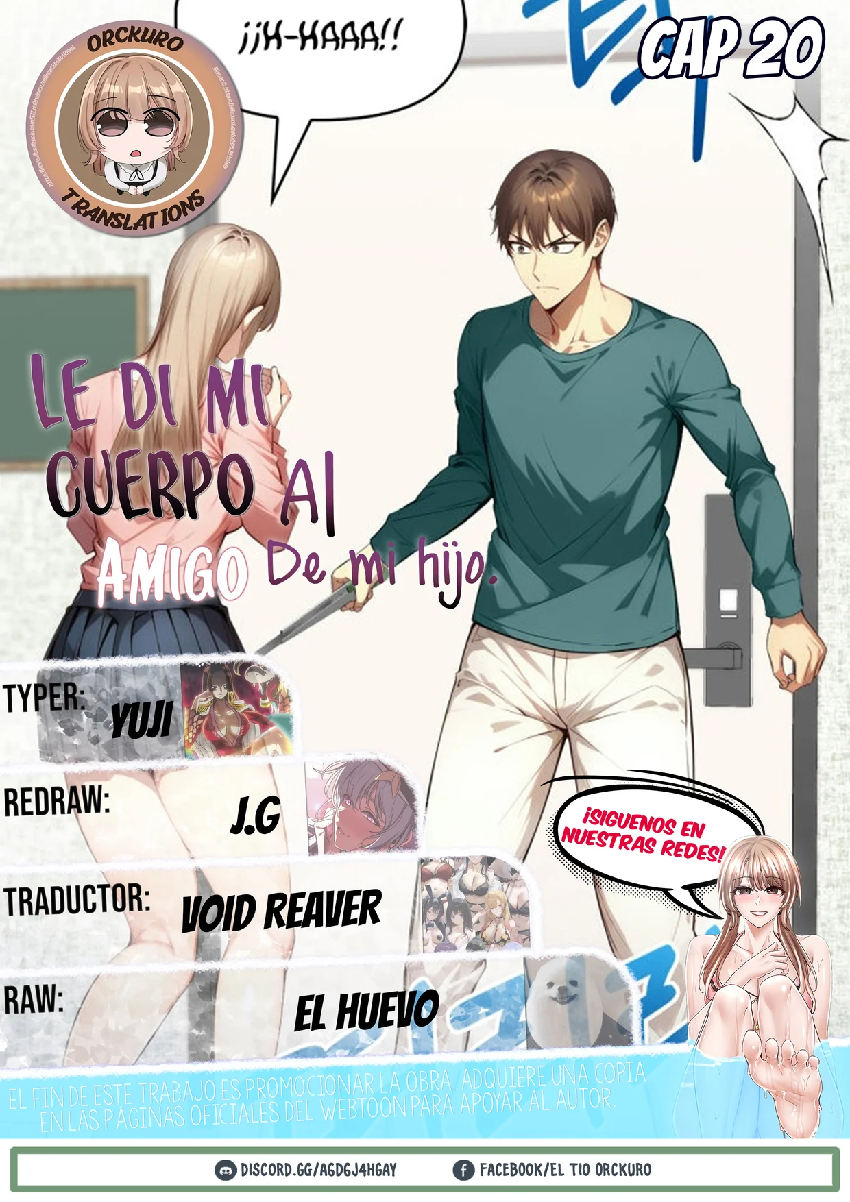 Le di mi cuerpo al amigo de mi hijo Capítulo 20 - Page 1