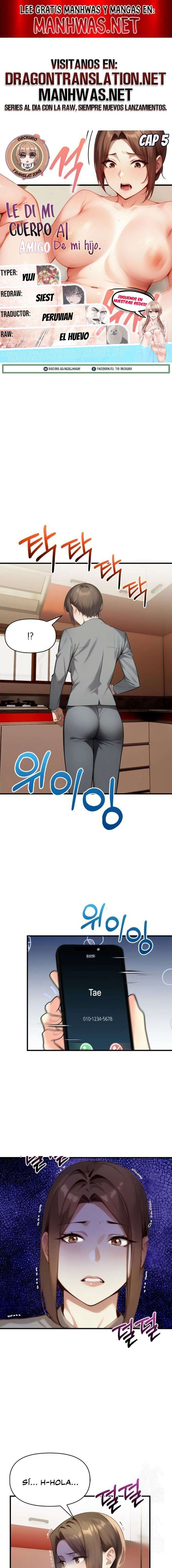 Le di mi cuerpo al amigo de mi hijo Capítulo 5 - Page 1