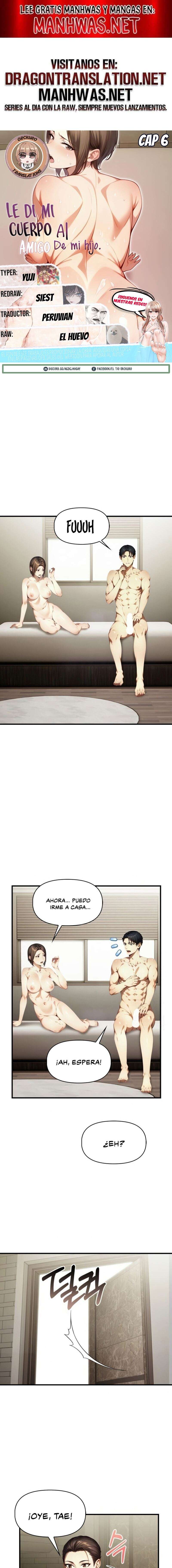 Le di mi cuerpo al amigo de mi hijo Capítulo 6 - Page 1