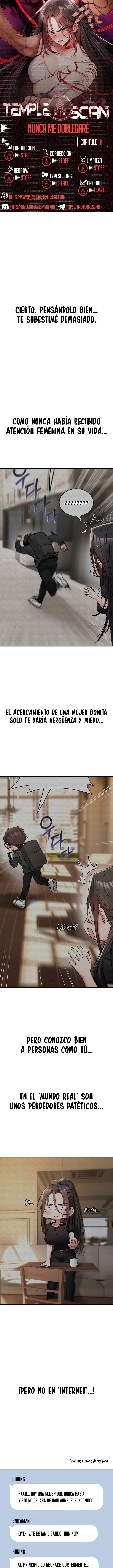 ¡Nunca me Romperé! Capítulo 11 - Page 1