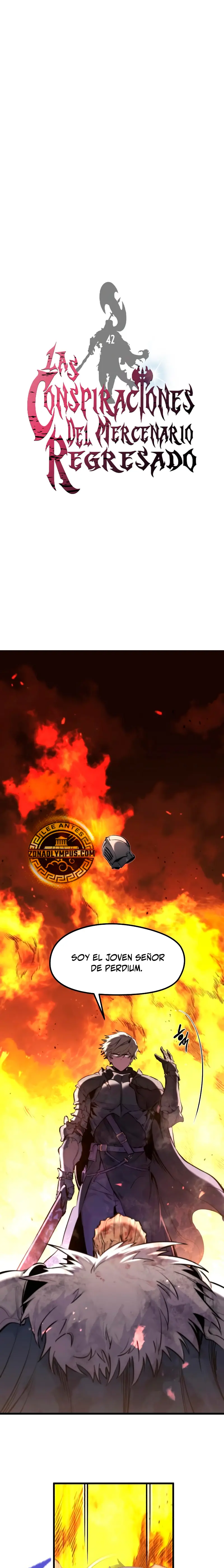 Las conspiraciones del mercenario regresado Capítulo 42 - Page 2