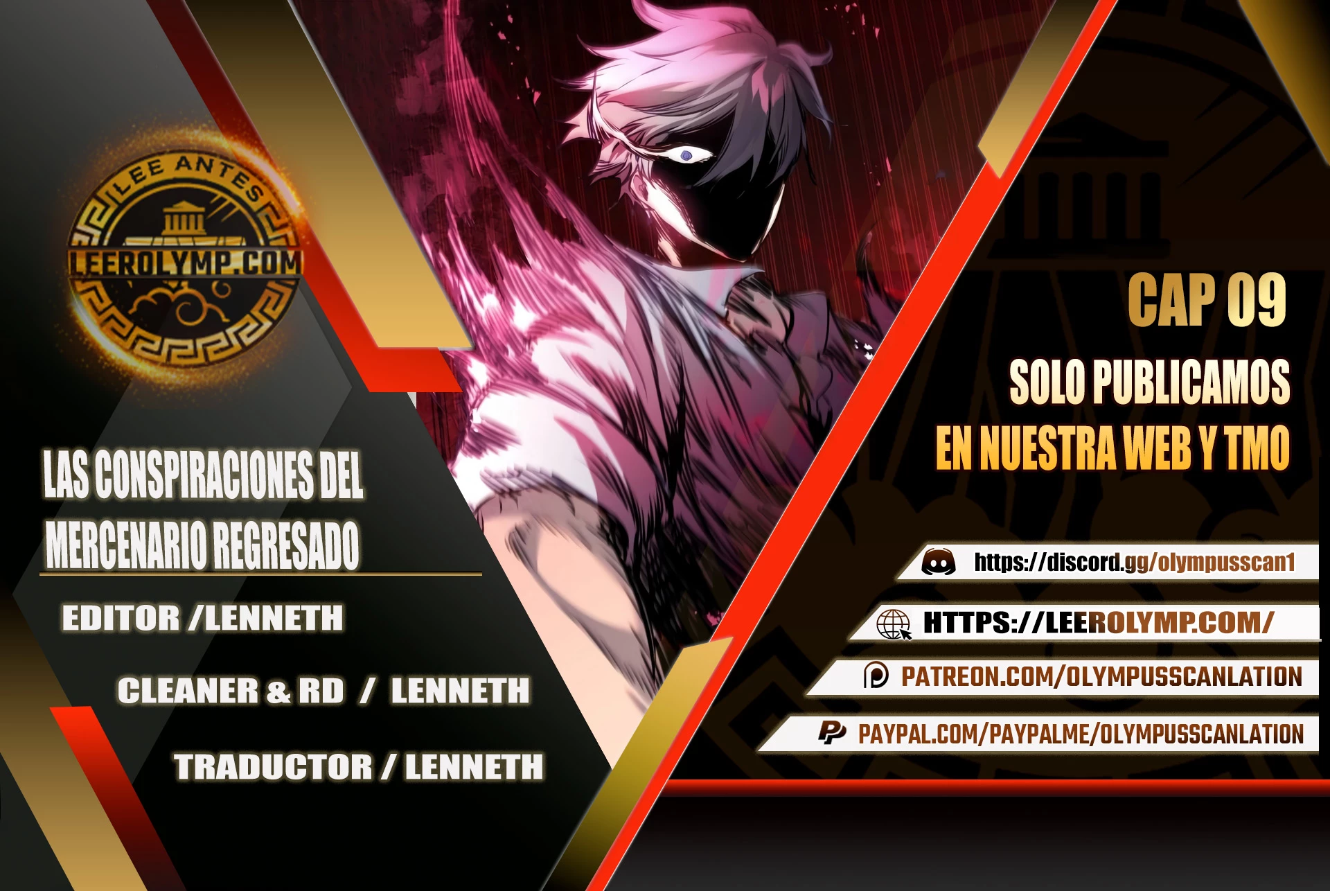 Las conspiraciones del mercenario regresado Capítulo 9 - Page 1