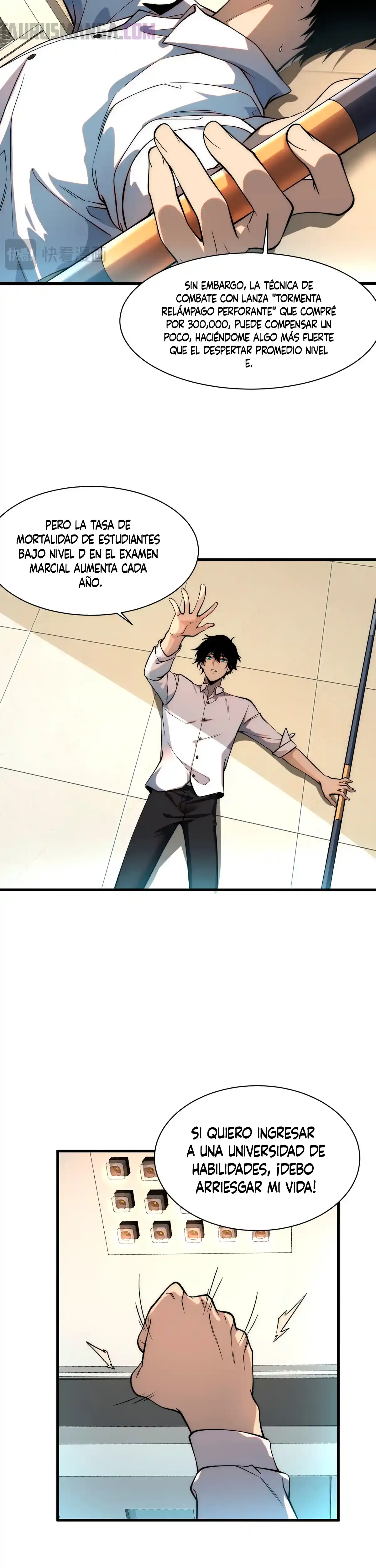 Despertar del guerrero del Rayo Clase SSS Capítulo 1 - Page 18