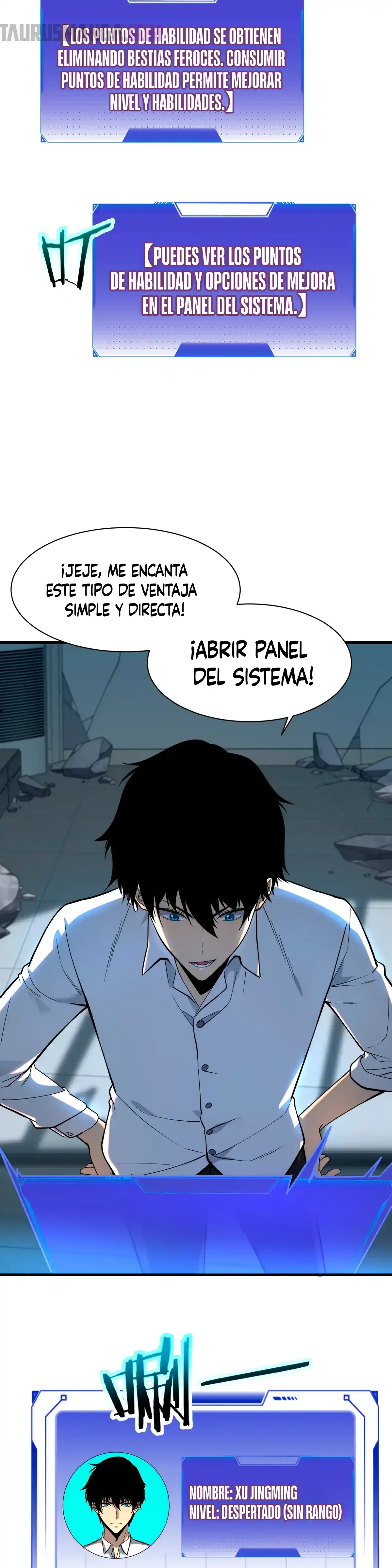 Despertar del guerrero del Rayo Clase SSS Capítulo 1 - Page 35