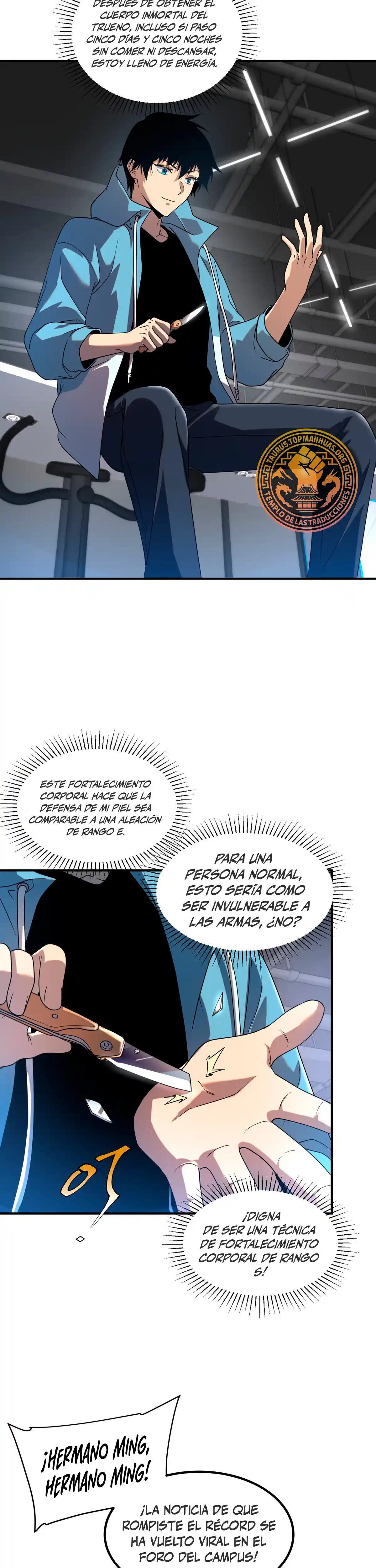 Despertar del guerrero del Rayo Clase SSS Capítulo 14 - Page 13