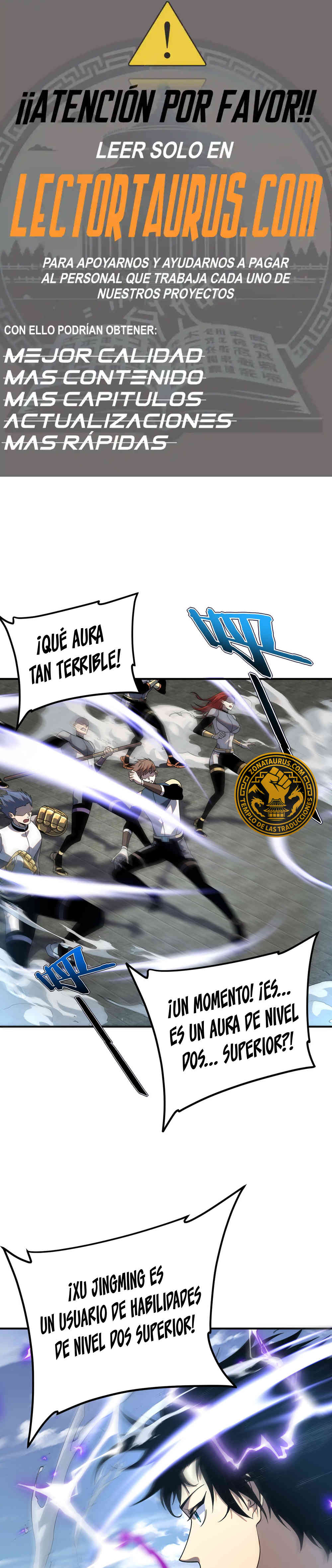 Despertar del guerrero del Rayo Clase SSS Capítulo 28 - Page 1
