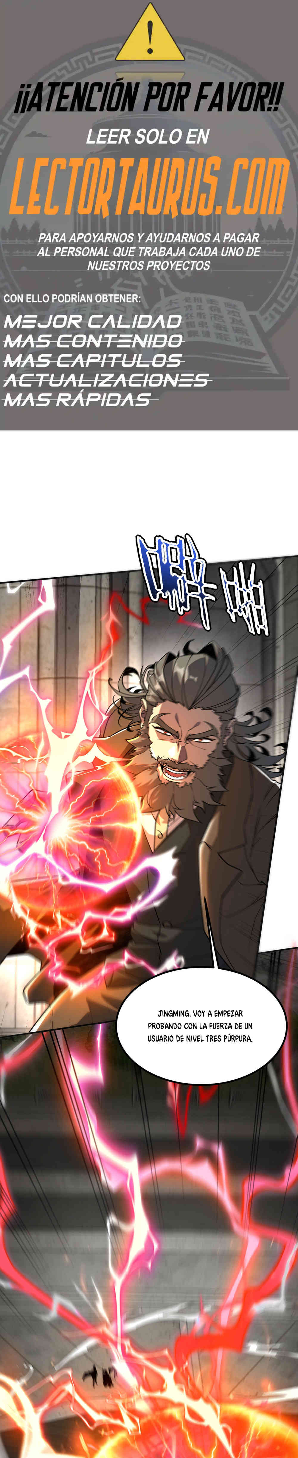Despertar del guerrero del Rayo Clase SSS Capítulo 32 - Page 1