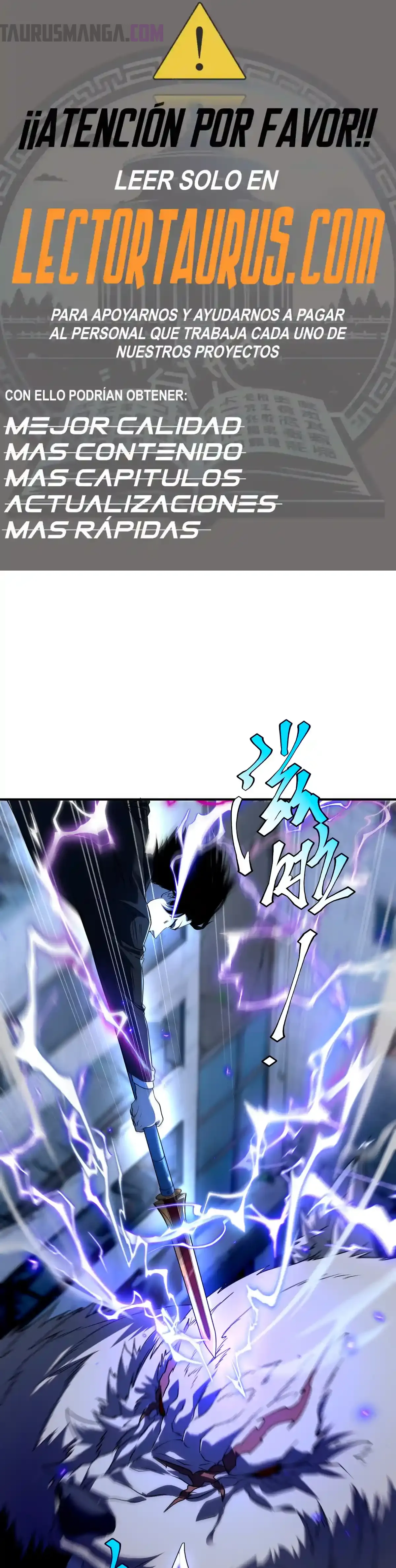 Despertar del guerrero del Rayo Clase SSS Capítulo 8 - Page 2