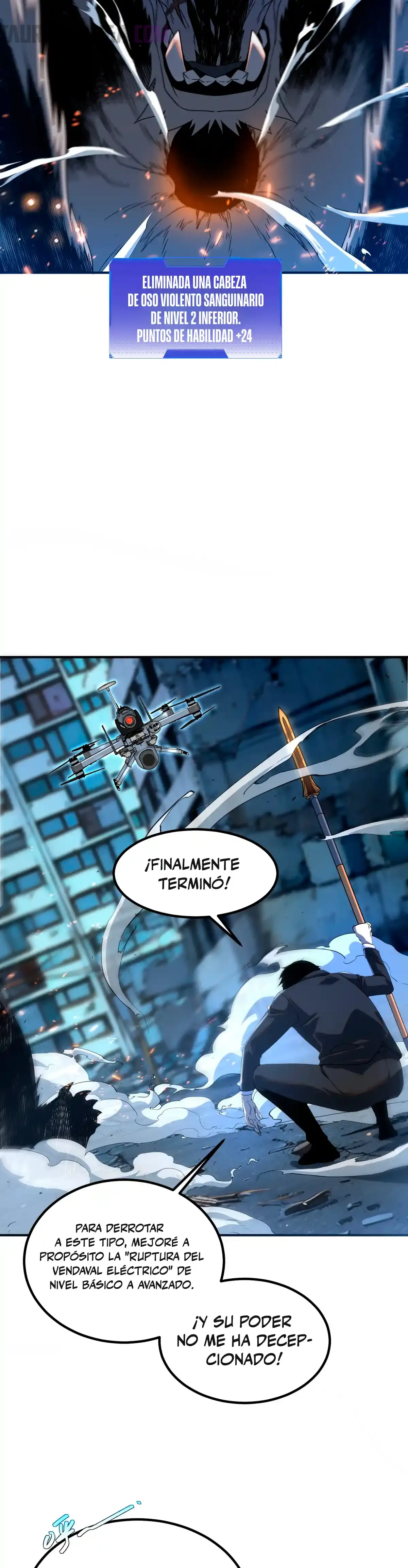 Despertar del guerrero del Rayo Clase SSS Capítulo 8 - Page 34