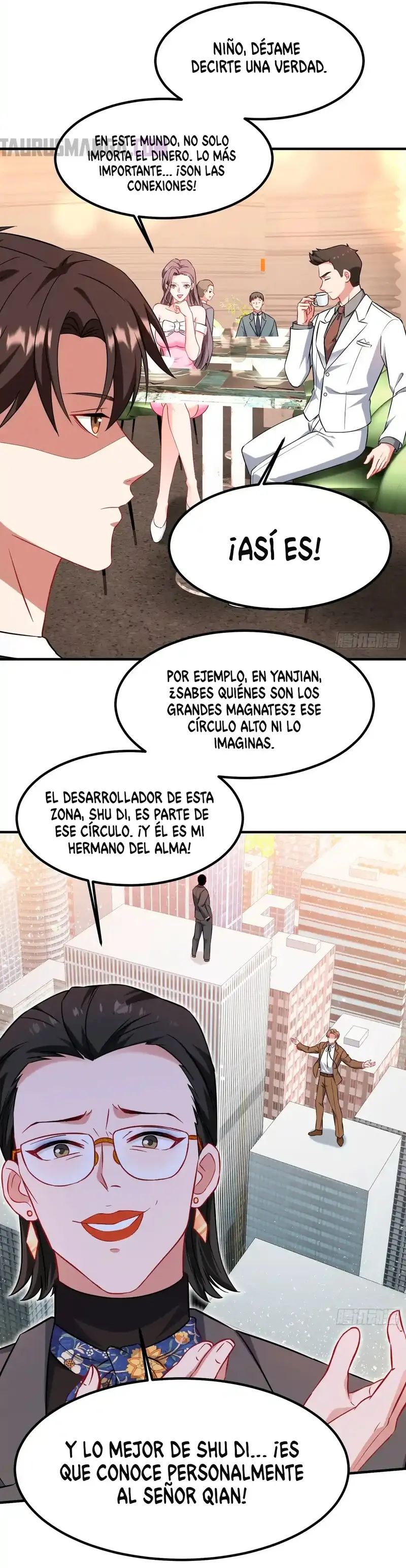 Despues De Dejar De Actuar Como Un Perro, Me Convertí En Un Magnate Celestial Urbano Capítulo 205 - Page 8