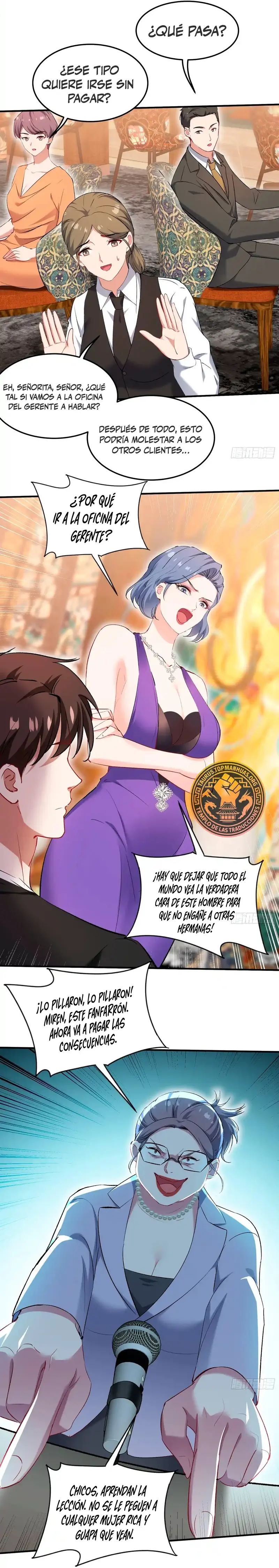 Despues De Dejar De Actuar Como Un Perro, Me Convertí En Un Magnate Celestial Urbano Capítulo 241 - Page 8