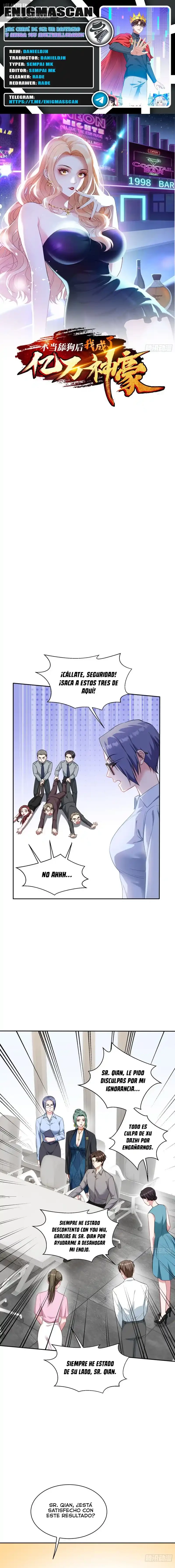Despues De Dejar De Actuar Como Un Perro, Me Convertí En Un Magnate Celestial Urbano Capítulo 30 - Page 1