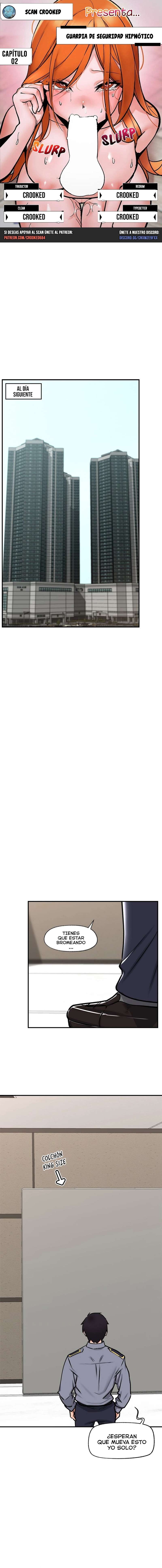 Guardia de seguridad hipnótico Capítulo 2 - Page 1