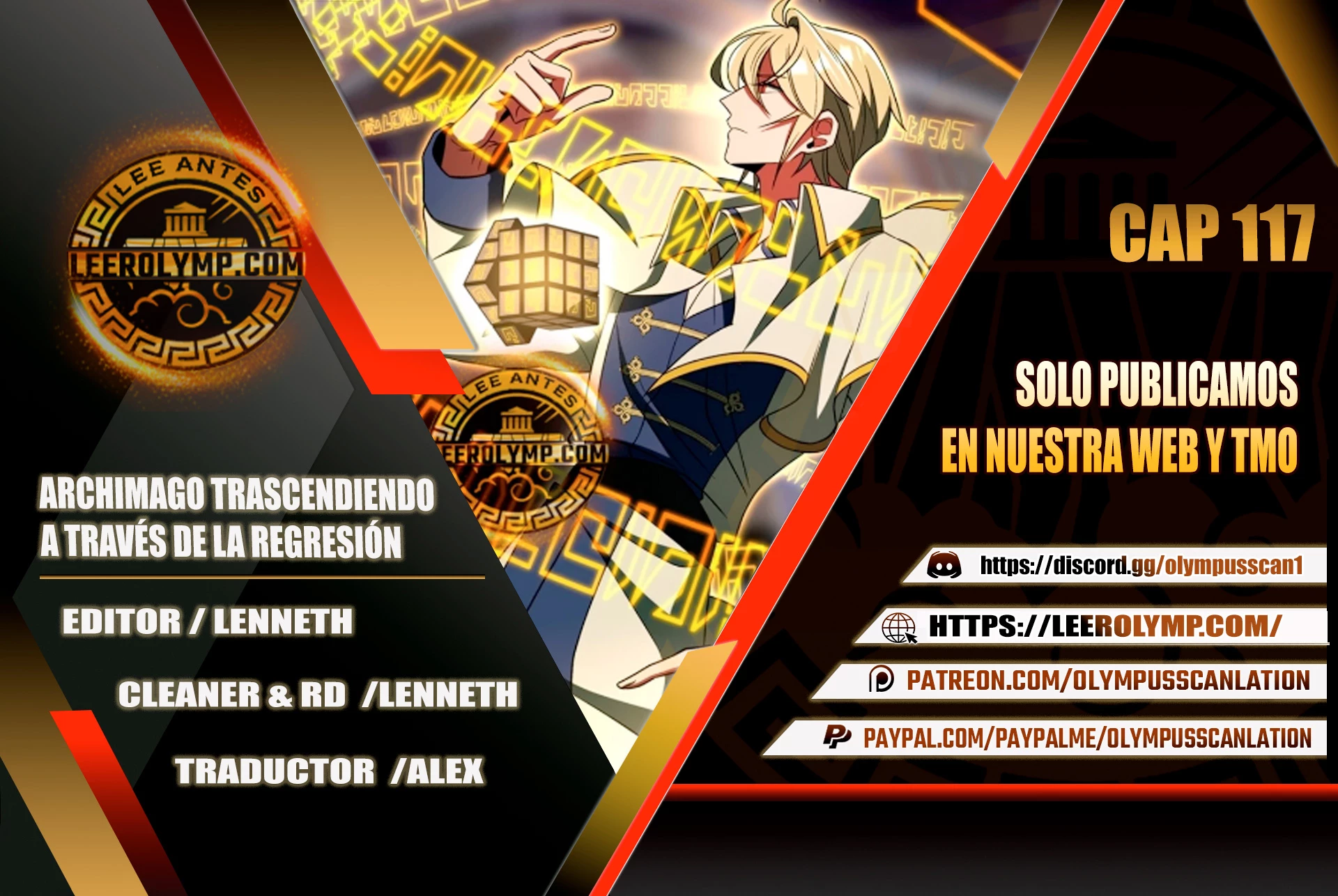 Archimago trascendiendo a través de la regresión Capítulo 117 - Page 1