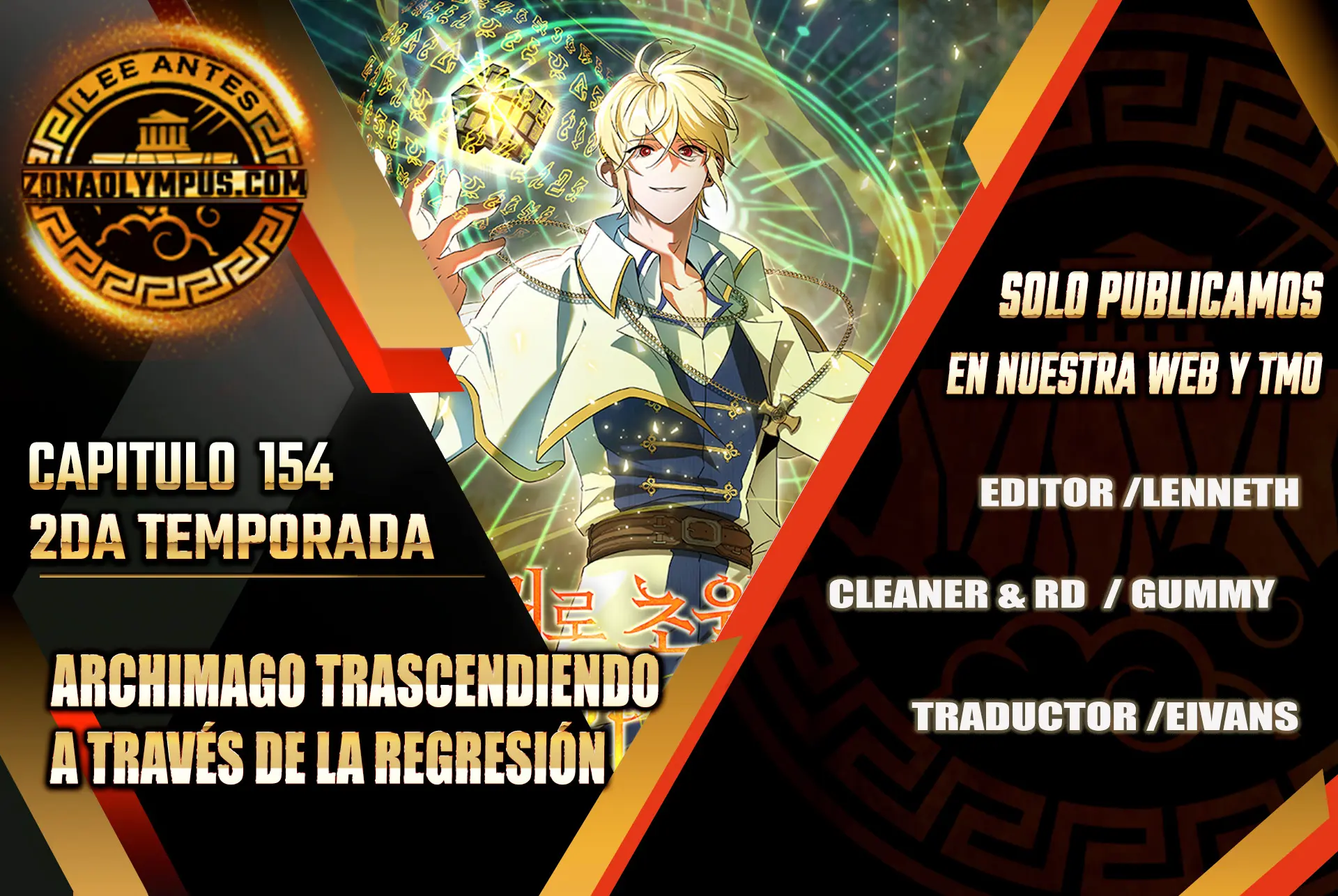 Archimago trascendiendo a través de la regresión Capítulo 154 - Page 1