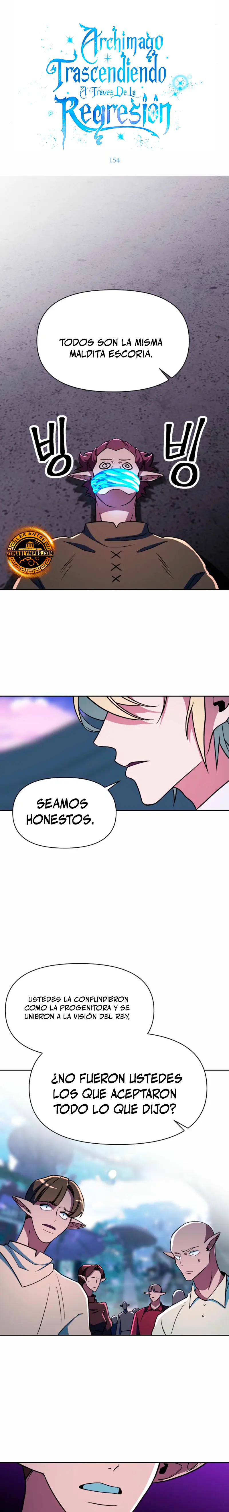 Archimago trascendiendo a través de la regresión Capítulo 154 - Page 2