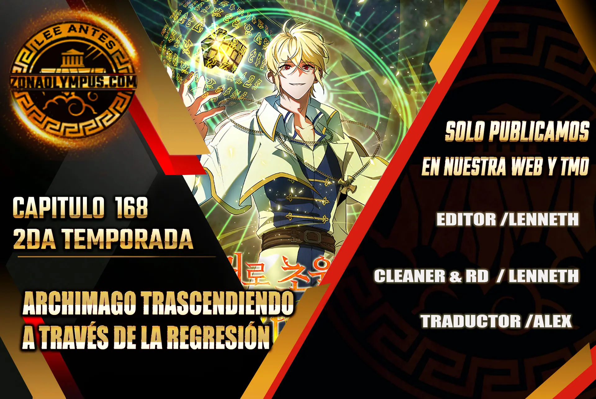 Archimago trascendiendo a través de la regresión Capítulo 168 - Page 1