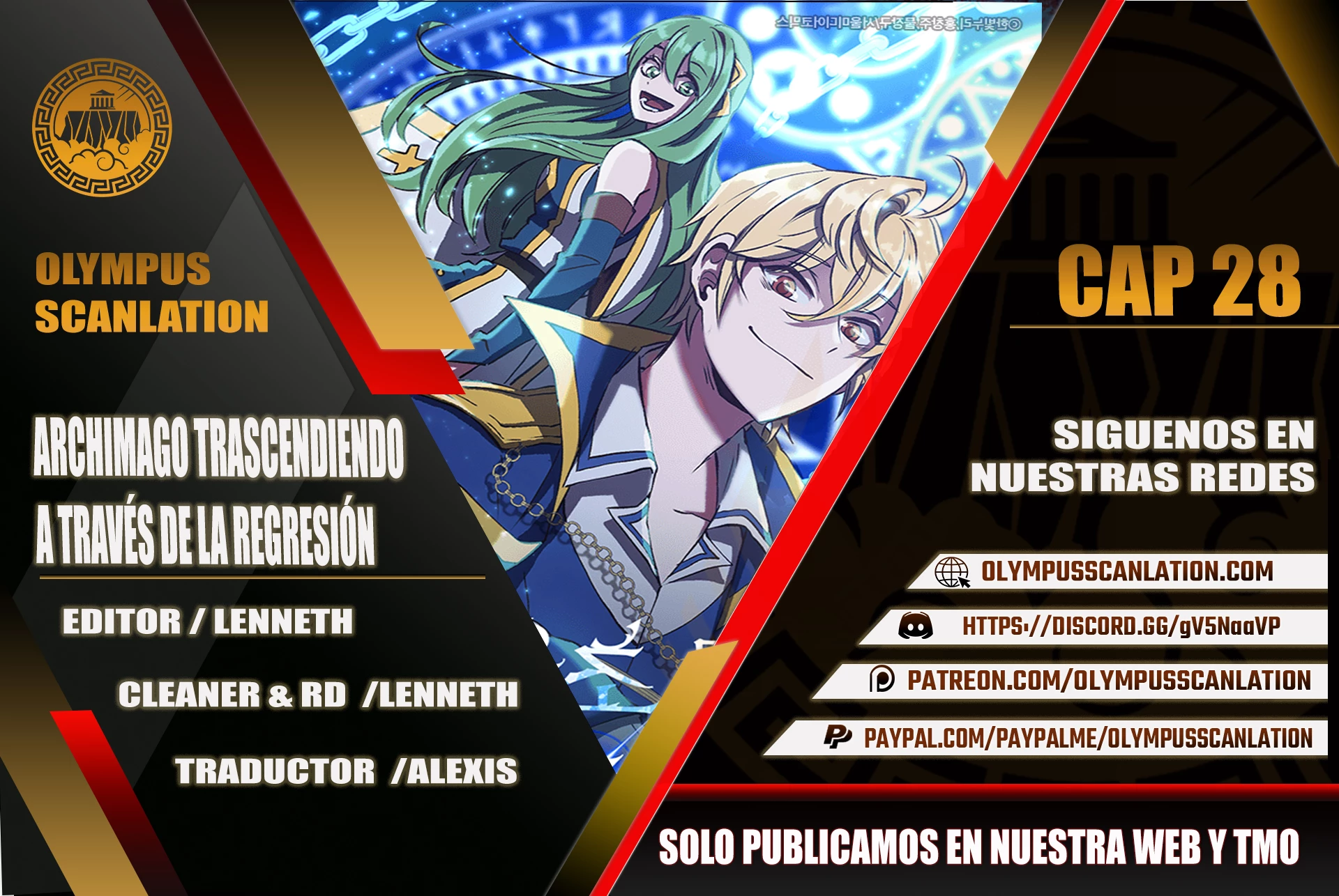 Archimago trascendiendo a través de la regresión Capítulo 28 - Page 1