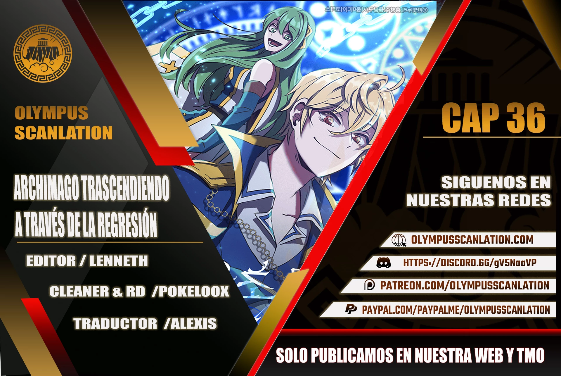 Archimago trascendiendo a través de la regresión Capítulo 36 - Page 1