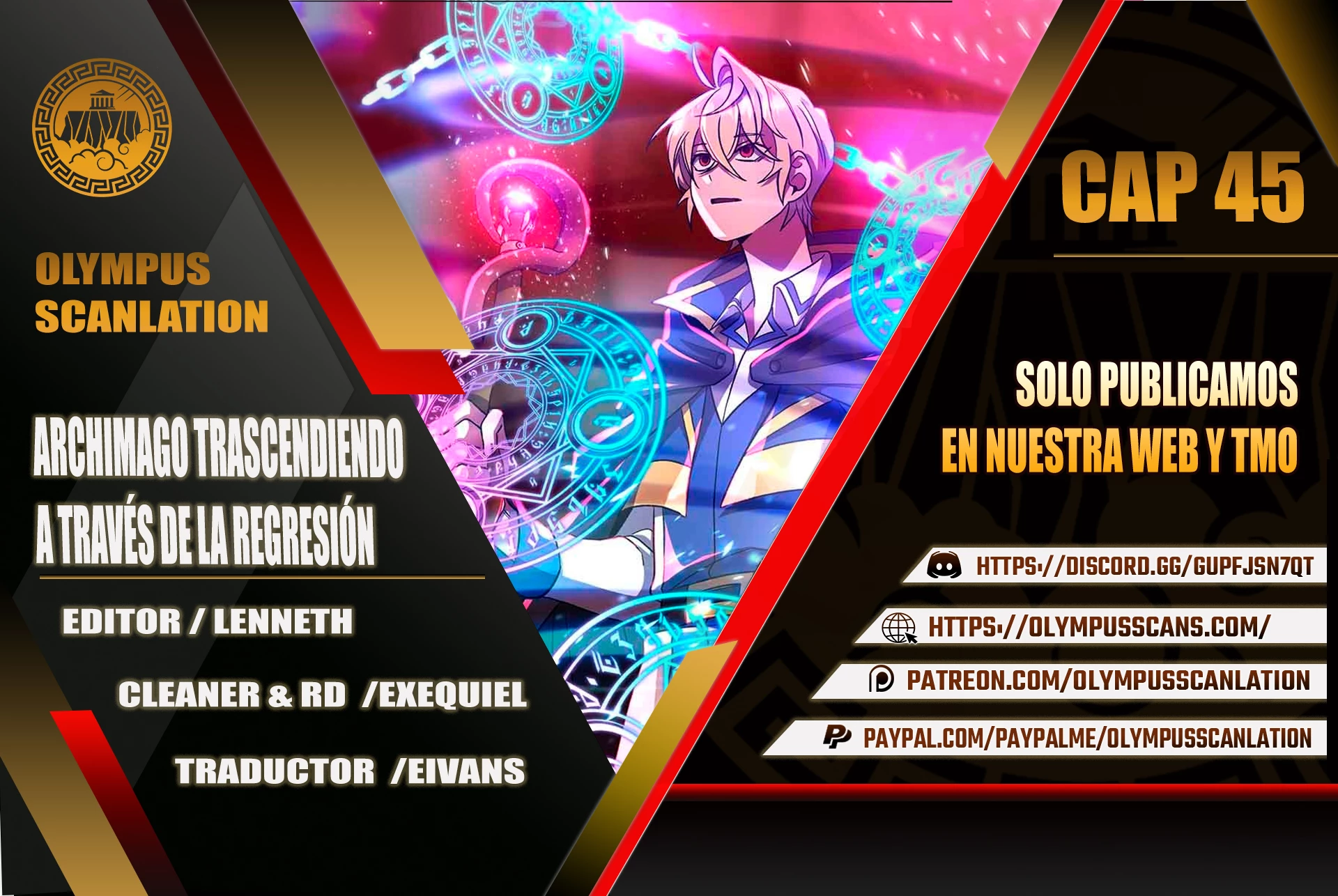 Archimago trascendiendo a través de la regresión Capítulo 45 - Page 1