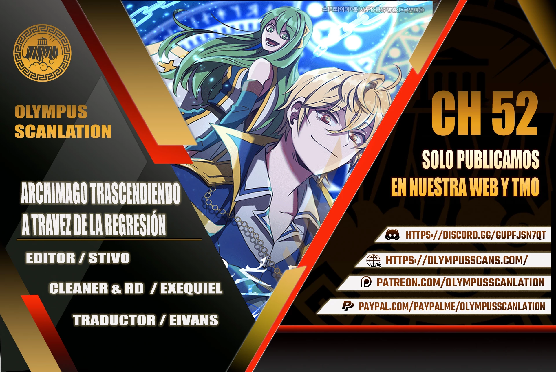 Archimago trascendiendo a través de la regresión Capítulo 52 - Page 1