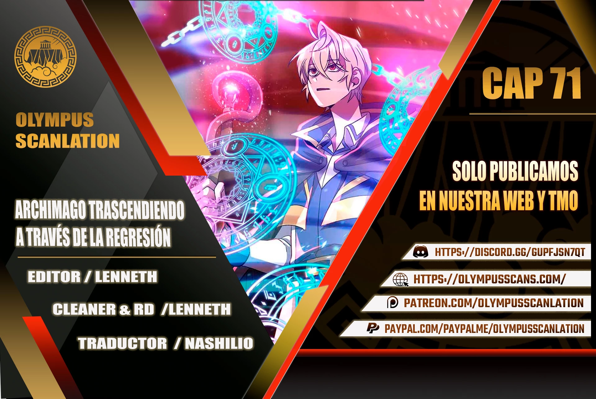 Archimago trascendiendo a través de la regresión Capítulo 71 - Page 1