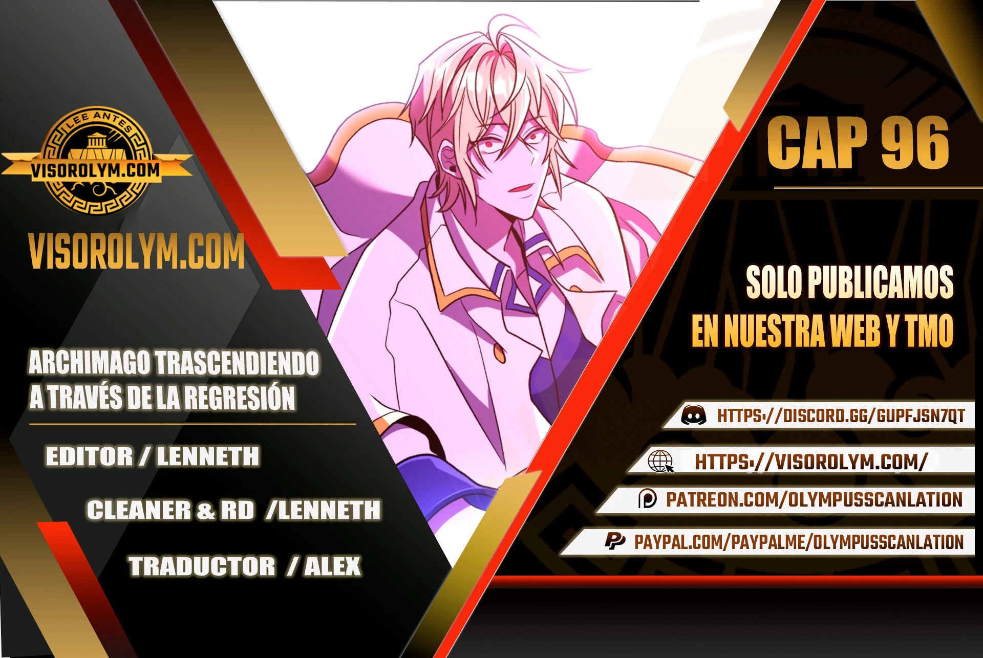 Archimago trascendiendo a través de la regresión Capítulo 96 - Page 1